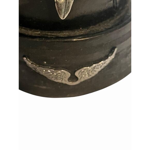 ZADIG & VOLTAIRE Laureen Roma Punk Ankle Boots •Women 39/8.5•Black Leather Skull - Picture 9 of 15